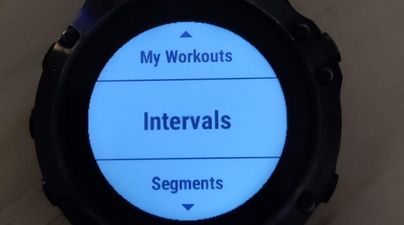 interval training garmin 735xt