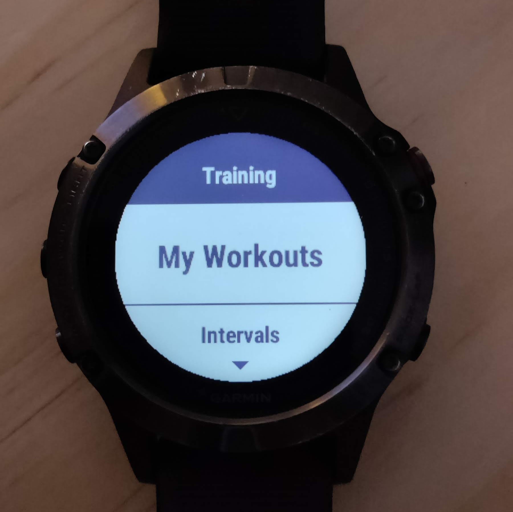 garmin advanced workouts
