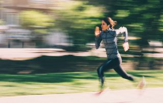 faster at running